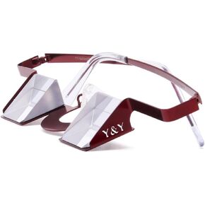 YYVERTICAL | Classic Belay Glasses (Red) | Sturdy and Comfortable Belay/Prism Glasses for Rock Climbing…