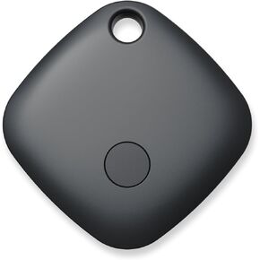 Mate Tags-1 Pack, Key Finder, Bluetooth Luggage Tracker Works with Apple Find My APP (iOS Only, Not for Android), Item Locator for Wallet, Backpack, Suitcases, Replaceable Battery (Black)
