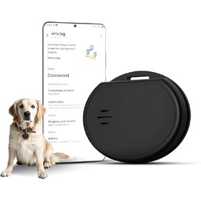 Smart Tags Tracker Work with Samsung 1-Pack, IP67 Waterproof, Keys Finder and Item Locator for Keys, Bags,Luggage Pets,Cats Dogs (Not for iOS and Android)