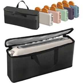 Carrying Bag for Bella 2 Slice Slim Toaster, Portable Outdoor Toaster Travel Carrier Bag Case for Bella, Waterproof & Heat-Resistant 2 Slice Bread Maker Bag with Aluminum Foil Lining