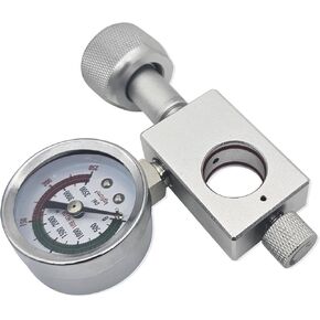 ZRDR CO2 Refill Adapter with Pressure Gauge for Soda, Quick Connect Soda Refill Carbonator Compatible with Co2 Cylinder, Terra, Art, Gaia, DUO, Aqua Fizz Soda Maker Machines