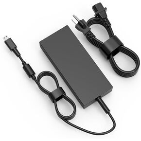 240W USB Tip Laptop Charger for Original MSI Stealth 16 A16 17 AI Studio GS77 Raider GE66 GE76 Vector GP66 GP76 GP77 AC Adapter Power Supply