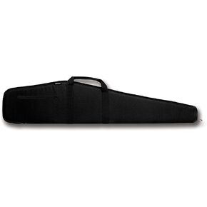Bulldog Cases Deluxe Black Scoped Rifle Case with Black Trim (44-Inch)