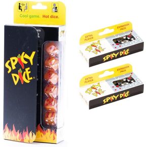 Triple Dice Set – Random Colors of Pearlized Dice for Adults and Families. Elevate Game Nights, Dice Games, and Tabletop Adventures with Style and Fun!