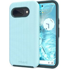 Crave Dual Guard Compatible with Google Pixel 9a Case, Shockproof Protection Dual Layer Case for Google Pixel 9a - Forest Green