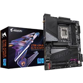 Gigabyte Z790 Aorus Elite X WiFi7 Motherboard - يدعم INTEL 14th Gen CPUS ، 16+1+2 مراحل VRM ، حتى 8266 ميجا هرتز DDR5 (OC) ، 3XPCIE 4.0 M.2 ، Wi -Fi 7 ، 2.5GBE LAN ، USB 3.2 Gen 2x2