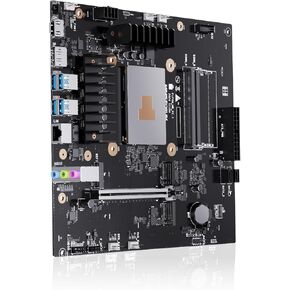 MINISFORUM BD795m Motherboard AMD Ryzen 9 7945HX(16C/32T) Gaming Mini PC Without RAM/SSD/OS, 2XDDR5 Slots, 2XPCIe4.0 SSD, M.2 2230 Slot, 8K Output HDMI/DP, PCIe 4.0x16 Slot