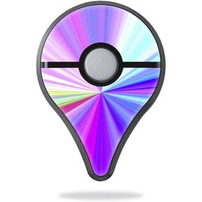 MightySkins Skin Compatible with Pokemon Pokemon Go Plus - Rainbow Zoom | Protective, Durable, and Unique Vinyl Decal wrap Cover | Easy to Apply, Remove, and Change Styles | Made in The USA