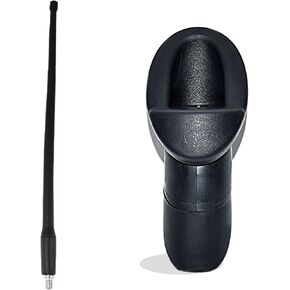 13 Inch Flexible Rubber Antenna Mast with Antenna Base Compatible with 2011-2014 Toyota Sienna