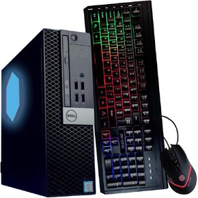 Dell Optiplex 7050 (RGB) Desktop Computer | Quad Core Intel i5 (3.2) | 16GB DDR4 RAM | 250GB SSD Solid State | Windows 10 Professional | Home or Office PC (Renewed)