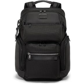 Tumi - Alpha Bravo Nomadic Backpack - Carry Carry on Backpack - 18.8 "× 15.0" × 9.0 " - يناسب ما يصل إلى 15" كمبيوتر محمول - أسود أونيكس in Kuwait