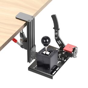Universal desk mount for racing game shifter and handbrake,Desk Mount Compatible with Thrustmaster TH8A Shifter & Thrustmaster TSS Handbrake,Desk Mount Compatible with Logitech G Driving Force Shifter