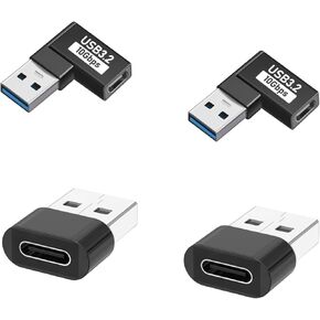USB to USB C Adapter,USBC Female to A Male Car Charger Adapter,USB-C Plug OTG Converter for Apple Watch iWatch 10 9 8,iPhone 16 Pro Max,15 14 13 12 11 Plus,Airpods,iPad Air Mini 6 7,Samsung Galaxy S24