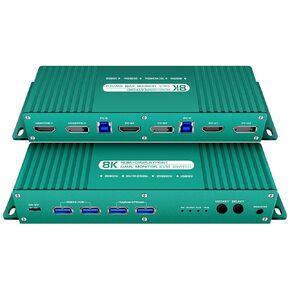 kvm Switch displayport hdmi 240hz Hotkey Switching kvm Switch 2 Monitors 2 Computers displayport hdmi 1440P 120Hz 144hz 240hz Dual Monitor kvm Switch dp hdmi FreeSync G-SYNC