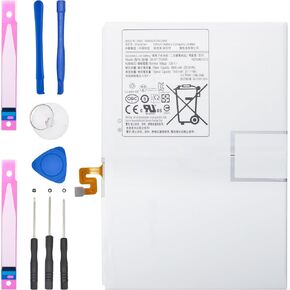 EB-BT725ABU Tablet Battery Compatible for Samsung Galaxy Tab S6 SM-T860 SM-T865 SM-T860N SM-T865N Galaxy Tab S5e SM-T720 SM-T725 SM-T720N SM-T725N 10.5" 2019 3.85V 27.11Wh/7040mAh
