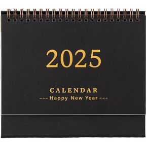 Small Desk Stand Up Calendar 2024-2025, Standing Monthly Flip Desktop Calendar, Dec.2024 to Dec. 2025 Small Calendar 7.5"x6.3" Planning Schedule for Office School Home Classroom (Purple)