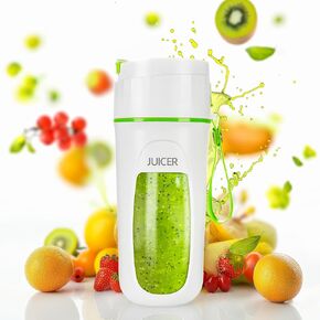 Portable Blender, USB home multifunctional fresh Juicer with 8 Blades, used for Milk Shakes and Smoothies, Office, Outdoor and Kitchen Juicer .Random