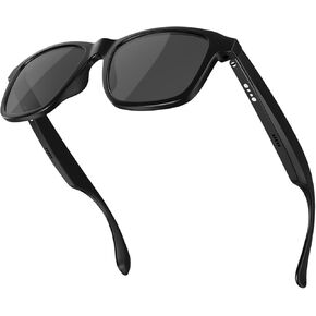 Outdoor Smart Audio Glasses, Unisex Bluetooth Sunglasses for Men and Women with Built-in Mic & Speakers, UV Protection Audio Sun Glass Athletic Fashion Sunglasses