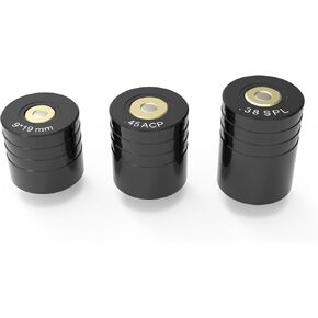 Ammo Checkers Ammunition Checker Cartridge Gauge for Reloading (9mm&45ACP&38SPL)