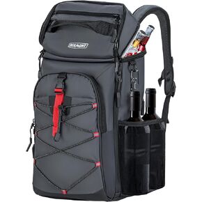 Overmont Insulated Leakproof Backpack Cooler - 30 Cans Soft Lunch Cooler Bag for Men Women - Portable Waterproof Camping Coolers for Outdoor Travel Beach Picnic Hiking