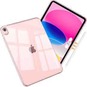 ProCase Clear Case for iPad 11th Generation 2025 11 Inch/ 10th 10.9 Inch 2022, Slim Light Transparent Anti-Yellow Back Cover for iPad 11/10 Gen 11" 10.9" -Clear