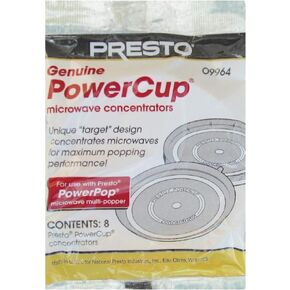 Presto 09964 Microwave Power Pop Powercup Popcorn Concentrator Cup - 32 Pack