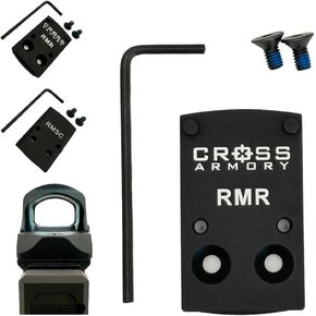 RMSC to RMR Adapter Converter Plate for Converting Any Slide/Optic from RMSC to RMR Optic/Slide Cut Footprint to fit a RMR Red Dot Optic