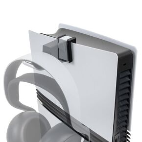 خطاف سماعات الرأس متوافق مع Sony Pulse Elite Wireless Headset Hanger - حامل سماعة الرأس لـ PS5/PS5 Slim/PS5 Pro