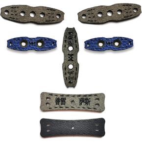 Slingshot Ammo Pouch Super Fiber 1/4" 5/16" 3/8" 1/2" Stainless Steel Ball Pouch Flat/Tube Replacement Band Anti Slip Long Life