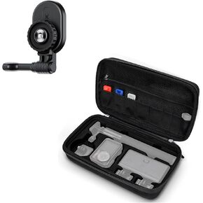 Kiorafoto Action 5 Pro Case + Magnetic Mount Stand：Hard Shell Action 5 Pro Case with Magnetic Mount Stand for Insta360 X4