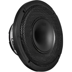 DS18 PRO-HY8MSL 8" Shallow Hybrid Mid-Range Car Audio Loudspeaker with Built-in Driver and Grill Included 400W Max 200W RMS 8 Ohms (1 Speaker)