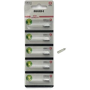 CR311 BR311 311 Lithium Pin Type Cell 3V Lithium Batteries for Fishing Lures, Fishing Bobbers, Pen Lights, Arrow Nocks, Fishing Floats, Pole Lights & LED Flashers (10 Count)