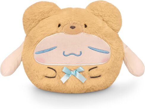 Teeturtle Hello Kitty Teddy Bear قابلة للانعكاس 6 بوصات - Sanrio المرخص رسميًا - حيوان لطيف Kawaii in Kuwait