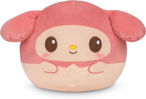 Teeturtle Hello Kitty Teddy Bear قابلة للانعكاس 6 بوصات - Sanrio المرخص رسميًا - حيوان لطيف Kawaii in Kuwait