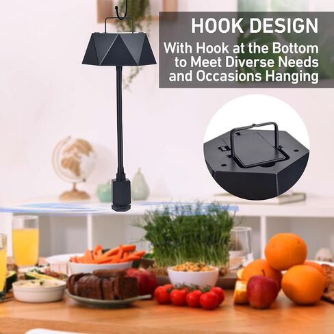 Guidot Fly Bug Fans for Food Tables ، Fly Control Table Top Top Keep Flies Away of Pannic Party Party Restaurant Camping and BBQ in Kuwait