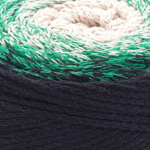 Yarn Art Macrame Cotton Spectrum Macrame Cord 8.80 Oz, 246.06 Yds 80% Cotton Macrame Rope Multicolor Macrame, Colorful Macrame Yarn Weight Worsted - Aran(4) (1316) in Saudi Arabia
