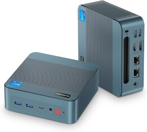 M3 Mini PC Intel Ultra 7 155H Windows 11 Pro 64GB DDR5(Dual 32GB x2) 2TB NVMe M.2 2280 SSD, Intel Arc Graphics 2.25GHz, Thunderbolt 4 8K 60HZ, Dual 2.5GbE LAN, WiFi 6E, BT 5.2 in Kuwait