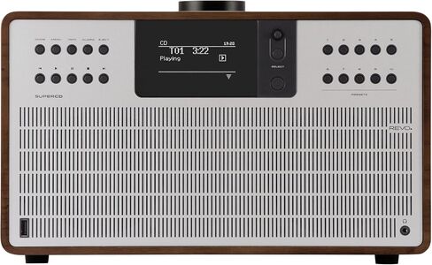 Revo SuperCD - Walnut/Silver in Saudi Arabia