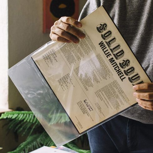 Vinyl Fever Record Sleeves [25 Pack] - Crystal Clear Outer Album Covers - Durable 3 Mil Thick Polypropylene Vinyl Sleeves for 12 Inch Lps and Archival Album Storage | 12.75"x12.75" Perfect Fit Sleeves in Kuwait
