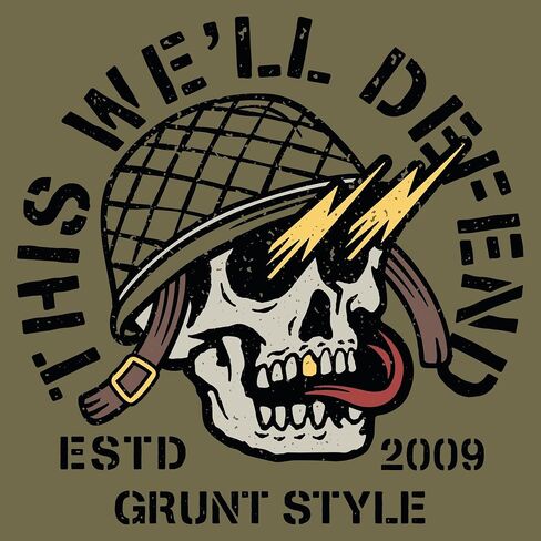 تي شيرت شبابي للجنسين من American Acid على طراز Grunt Style in Saudi Arabia