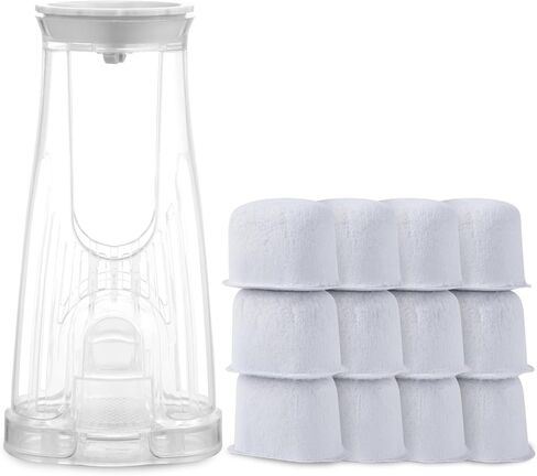 Keurig Starter Kit Replacement for Keurig 2.0 Brewers K Select, K-Classic, K350 to K575, K-Cafe, Elite, K-Express, K-Duo PLUS with Side Reservoir Filter Holder and 12 Replacement Water Filters in Saudi Arabia