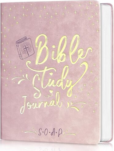 S.O.A.P. Bible Study Journal: Prayer & Church Notes Journal, 180-Day Spiritual Journey, Daily Devotional & Note-Taking Kit - Perfect Faith-Based Gift for Men & Women (Pink) in Saudi Arabia