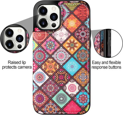 HianDier Wallet Case for iPhone 13 Pro MAX with Card Slot Holder Flip Folio in Saudi Arabia