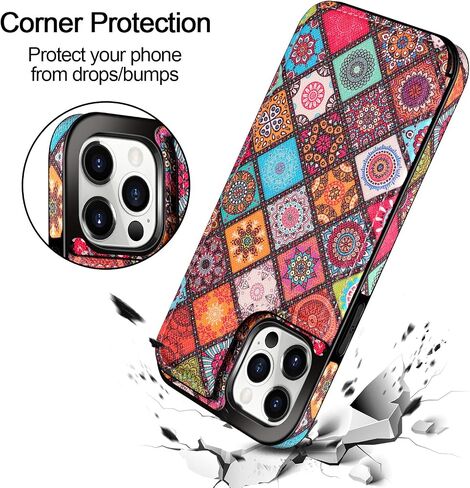 HianDier Wallet Case for iPhone 13 Pro MAX with Card Slot Holder Flip Folio in Saudi Arabia