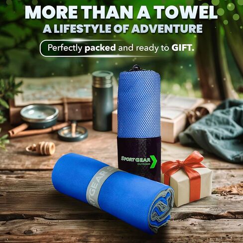 Quick Dry Camping & Travel Towel-Microfiber Travel Sports Towel, Microfiber Beach & Gym Sweat Towels For Men & Women Body, Travel Towels Fast Drying Lightweight, Quick Dry Towels For Travel in Kuwait