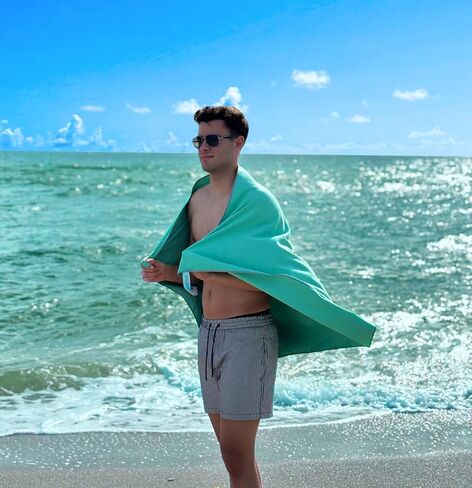 Quick Dry Camping & Travel Towel-Microfiber Travel Sports Towel, Microfiber Beach & Gym Sweat Towels For Men & Women Body, Travel Towels Fast Drying Lightweight, Quick Dry Towels For Travel in Kuwait