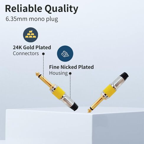 Riviera 6 Pack 6 Color Mono TS Plug Fine Nickel Labored مع جهات اتصال مطلية بالذهب 24K in Kuwait