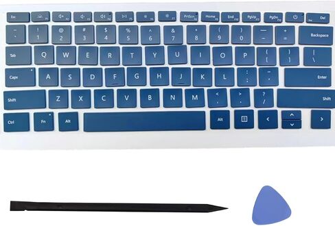 Replacement Keycap Keys,US Layout Key caps and Tool Compatible for Surface Laptop 3/4/5 13.5/15inch 1867 1868 1872 1873 1950 1951 1952 1953 Keyboard (Black) in Saudi Arabia