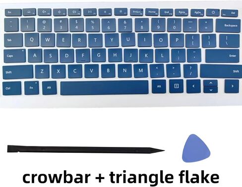 Replacement Keycap Keys,US Layout Key caps and Tool Compatible for Surface Laptop 3/4/5 13.5/15inch 1867 1868 1872 1873 1950 1951 1952 1953 Keyboard (Black) in Saudi Arabia