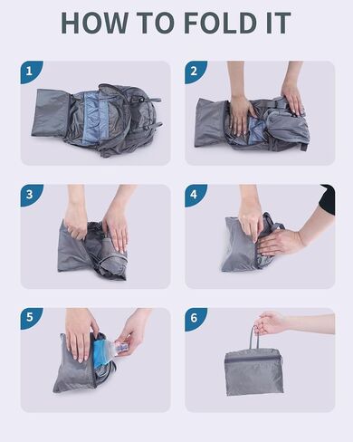 15L Small Hiking Backpack with Soft Flask, Ultralight Hiking Daypack with Chest Pockets for Phone Sternum Straps, Lightweight Foldable Packable Back Pack for Women Men(patent pending) in Saudi Arabia